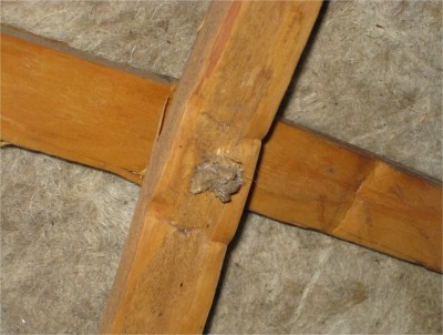 Gers, the Mongolian nomadic dwellings, don't require a single nail. The wooden frames are held together with rawhide rivets, then covered with a thick felt.