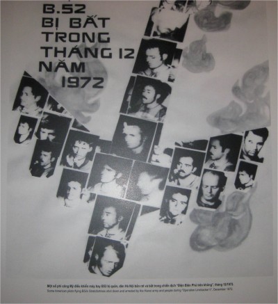 Taken in Hanoi's Hoa Lo Prison Museum, this poster brags about American aircrew captured. The museum is full of similar displays, matched only in number by propaganda pieces proclaiming how well American Prisoners of War were treated. It's enough to make any red-blooded American pissed.