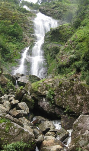 Silver Waterfall, one of the most famous in Vietnam.